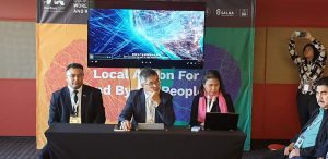 धुलिखेल नगरको मेयर शहरहरुको अन्तराष्ट्रिय संगठन UCLG GLOBAL को एसियाली ककस बैठकमा सहभागी हुदै ।