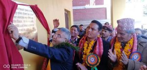 ताङलिङमा पहिलो पटक ‘मन्त्री’ : ‘विकासका लागि सबै एकै ठाउँ’– मन्त्री बास्कोटा