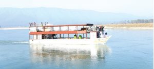 तीन तले मिनी पानीजहाजको सफल परीक्षण