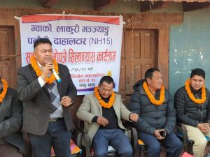 धुलिखेल नगरमा तीन वर्षमा ३६ कि.मि सडक निर्माण