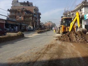 नख्खु–बुङमति सडक निर्माण अघि बढ्यो