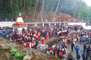 आज आमाको मुख हेर्ने दिन, मातातीर्थ मेला स्थगित