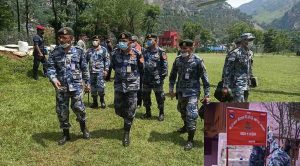 छाङरुमा सशस्त्र प्रहरी : दृढ सङ्कल्पका साथ सीतापुलबाट सीमा गस्ती