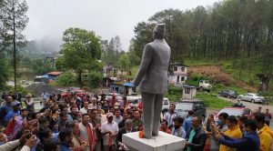 ६९ औं मदन जयन्तीमा  अनेरास्ववियू काभ्रे र राष्ट्रिय युवा संघ काभ्रेको वृक्षारोपण कार्यक्रम