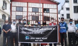 ‘पत्रकारको पेसागत सुरक्षाको ग्यारेन्टी गर’