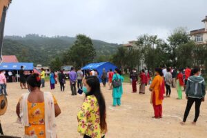 धुलिखेलमा एकैदिन  ४२७७ जनाले लगाए एस्ट्राजेनेका खोपको पहिलो डोज, ब्यवस्थापन उत्कृष्ट