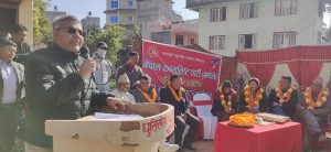 नेकपा एमाले धुलिखेल नगर कमिटीको कार्यालय उदघाटन