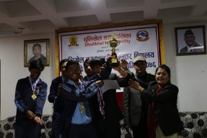 धुलिखेलमा नगर स्तरीय अन्तर विद्यालय राष्ट्रपति रनिङ्ग शिल्ड प्रतियोगिता सम्पन्न