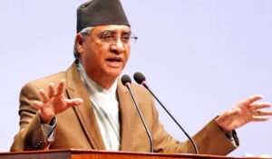चुनावी तयारीमा जुट्न कार्यकर्तालाई देउवाको आग्रह चुनावी तयारीमा जुट्न कार्यकर्तालाई देउवाको आग्रह