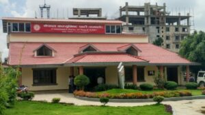 धुम्बाराहीमा एमालेको कार्यालयको नाम र साइनबोर्ड राखिने